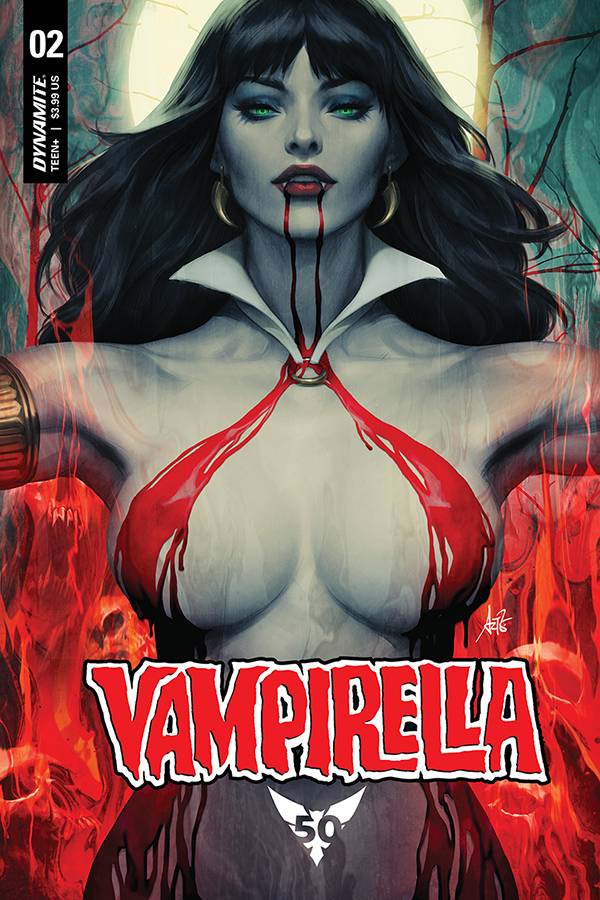 DYNAMITE comic book VAMPIRELLA #2 CVR A LAU