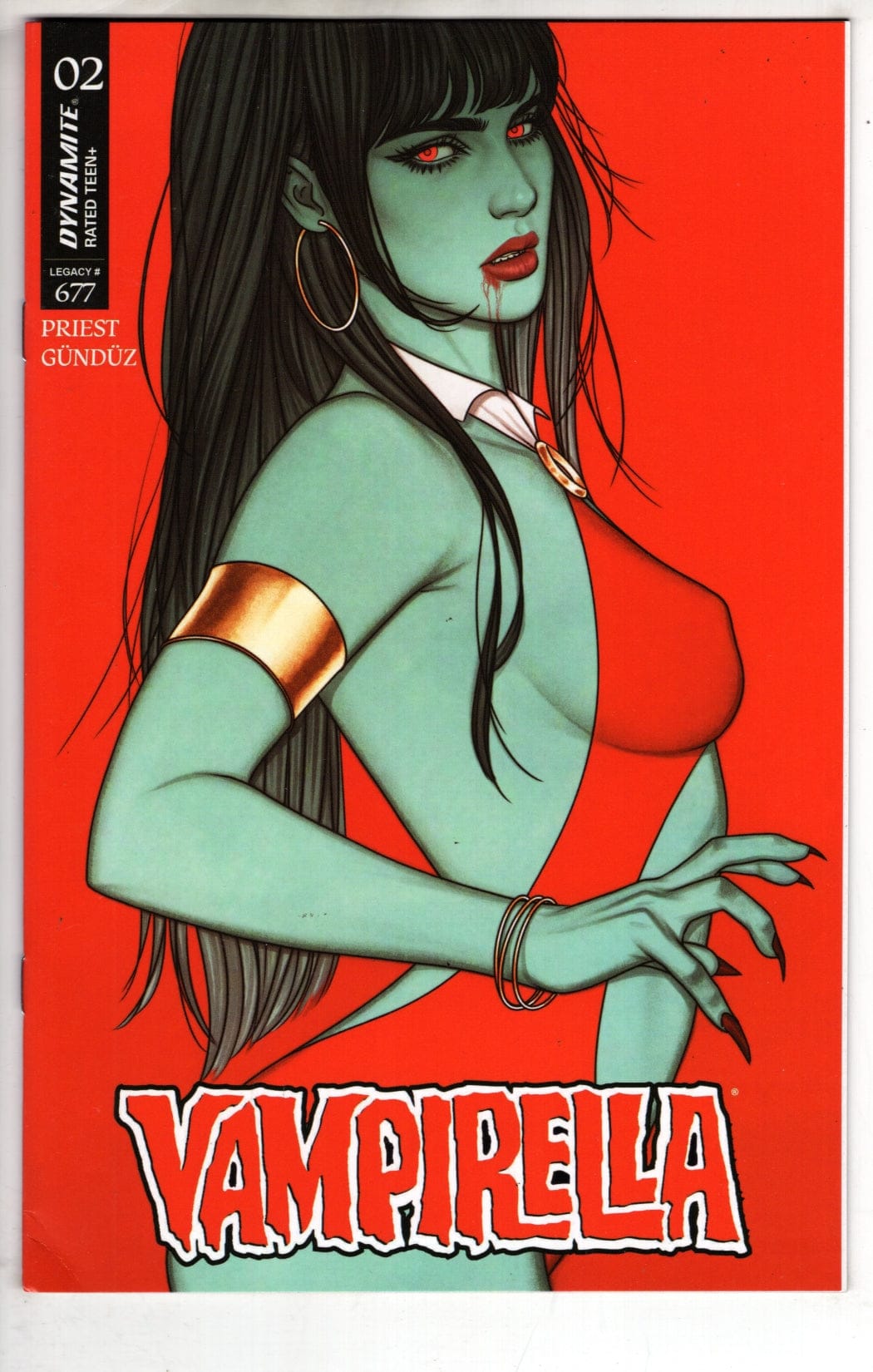 DYNAMITE COMIC BOOK VAMPIRELLA (2025) #2 CVR C FRISON [FN]