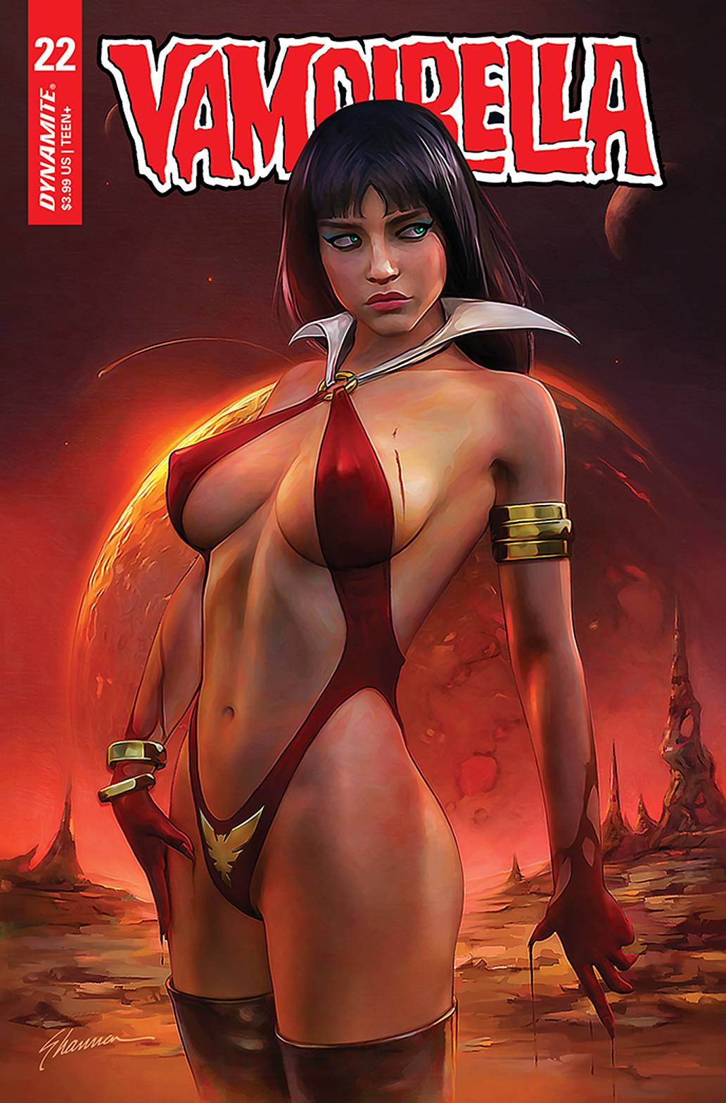 DYNAMITE comic book VAMPIRELLA #22 CVR C MAER