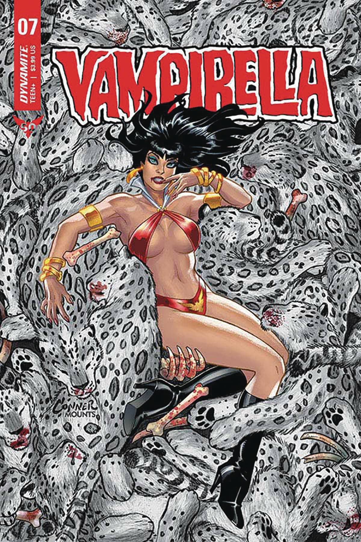DYNAMITE comic book VAMPIRELLA #7 CVR A CONNER
