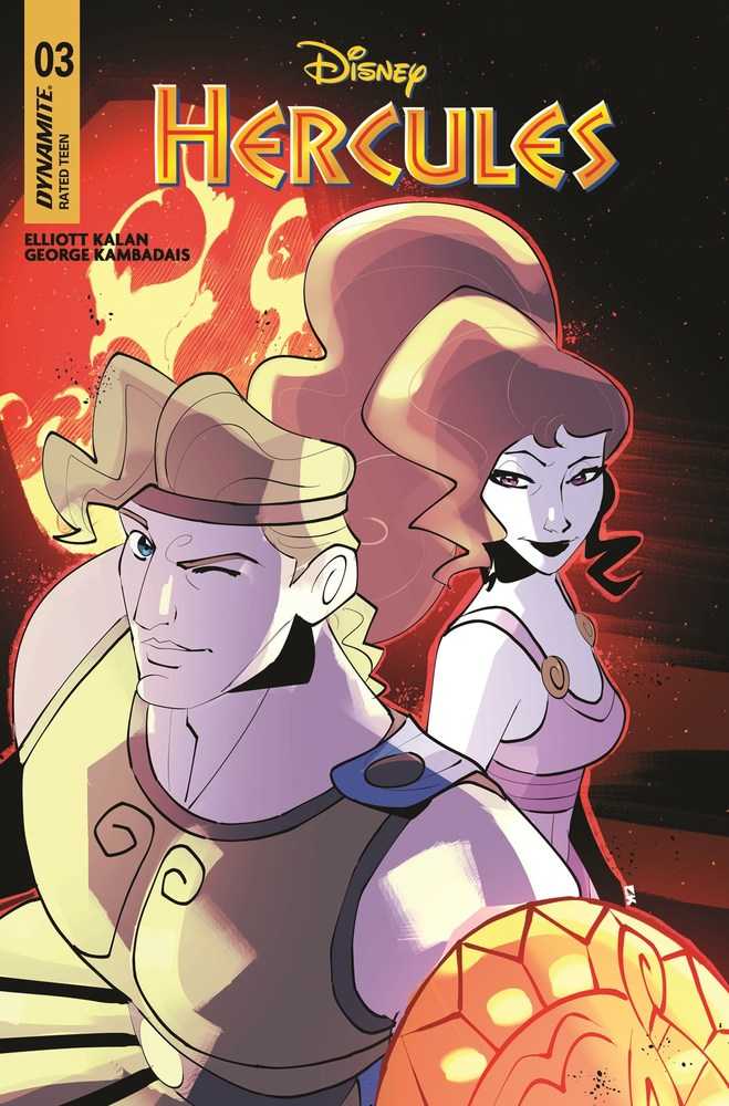 DYNAMITE COMIC BOOKS Hercules #3 Cover A Kambadais