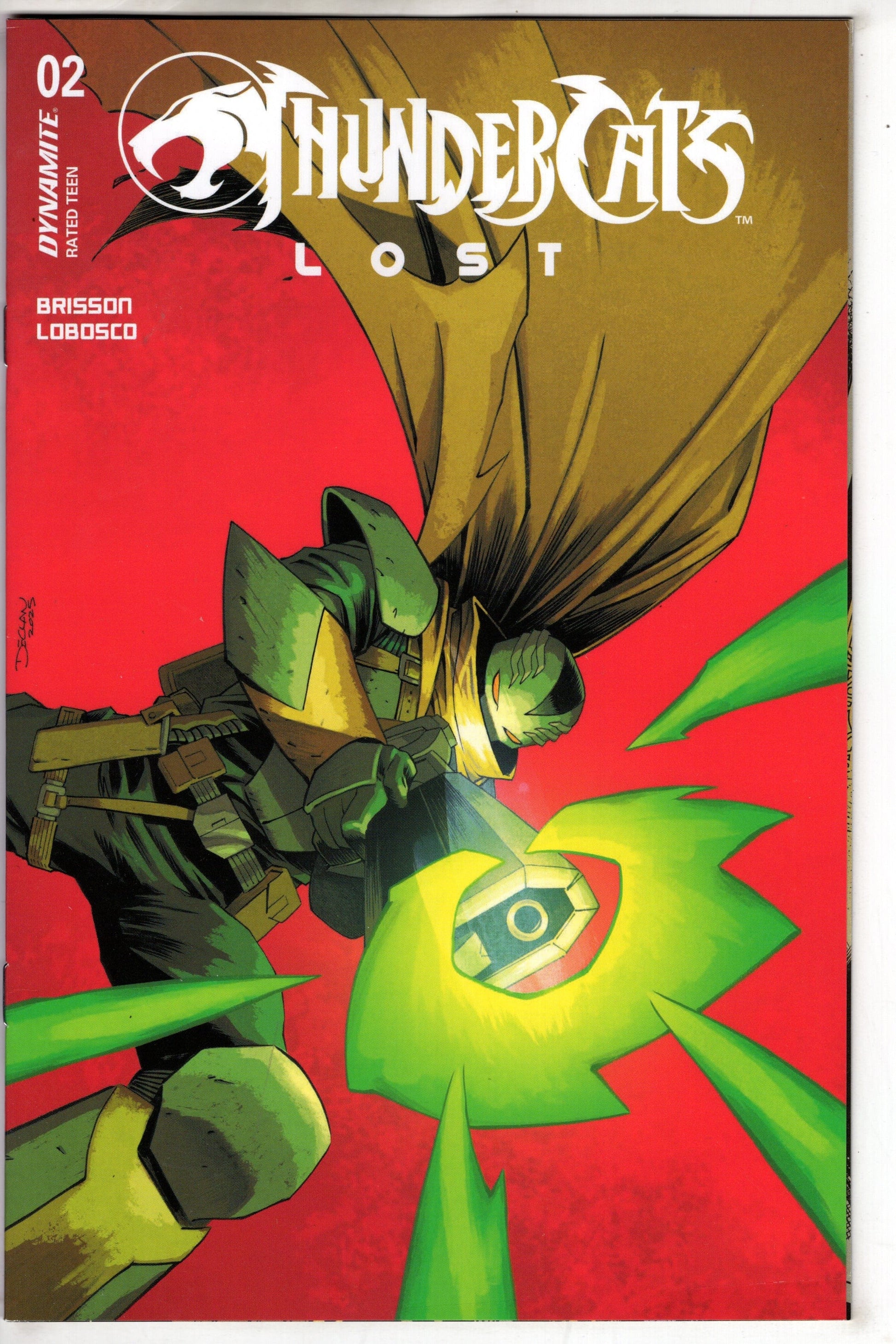 DYNAMITE COMIC BOOKS THUNDERCATS LOST #2 CVR A SHALVEY