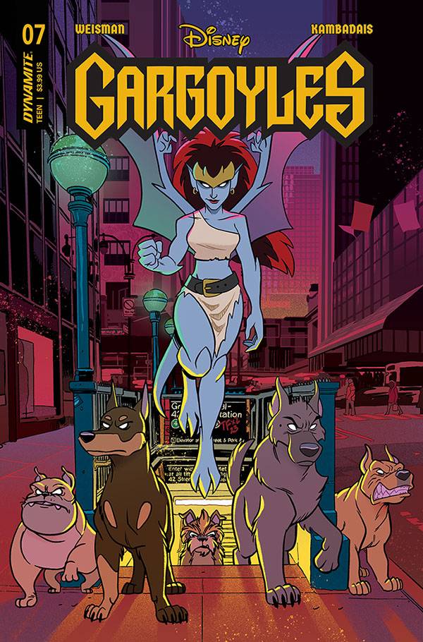 DYNAMITE Comics GARGOYLES #7 CVR F FLEECS & FORSTNER