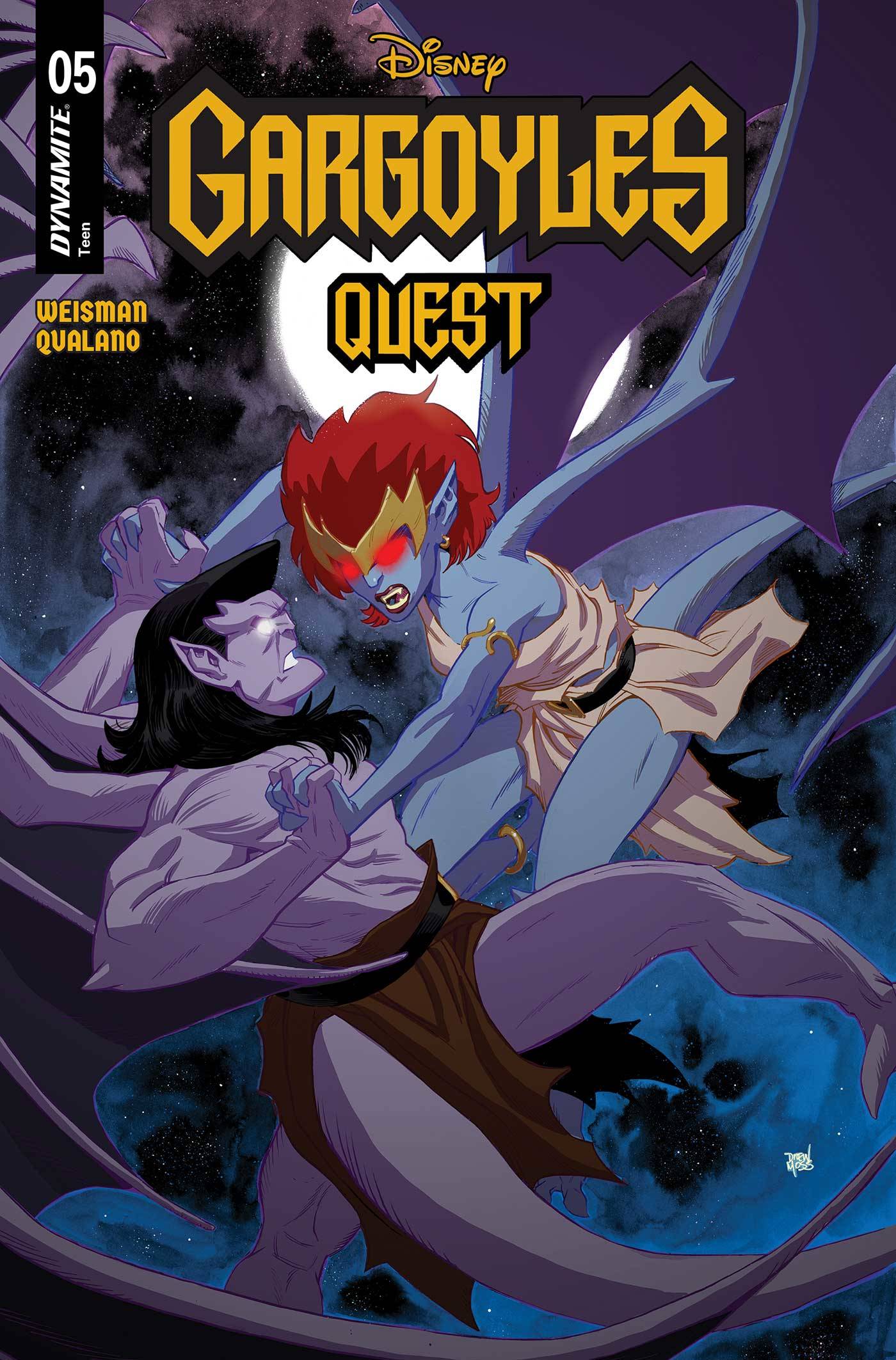 DYNAMITE Comics GARGOYLES QUEST #5 CVR A MOSS -Clearance Book