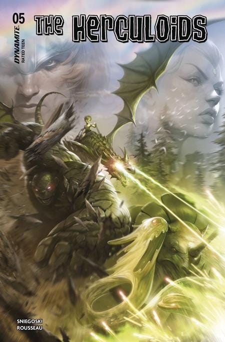 DYNAMITE Entertainment COMIC BOOK HERCULOIDS #5 CVR A FRANCESCO MATTINA
