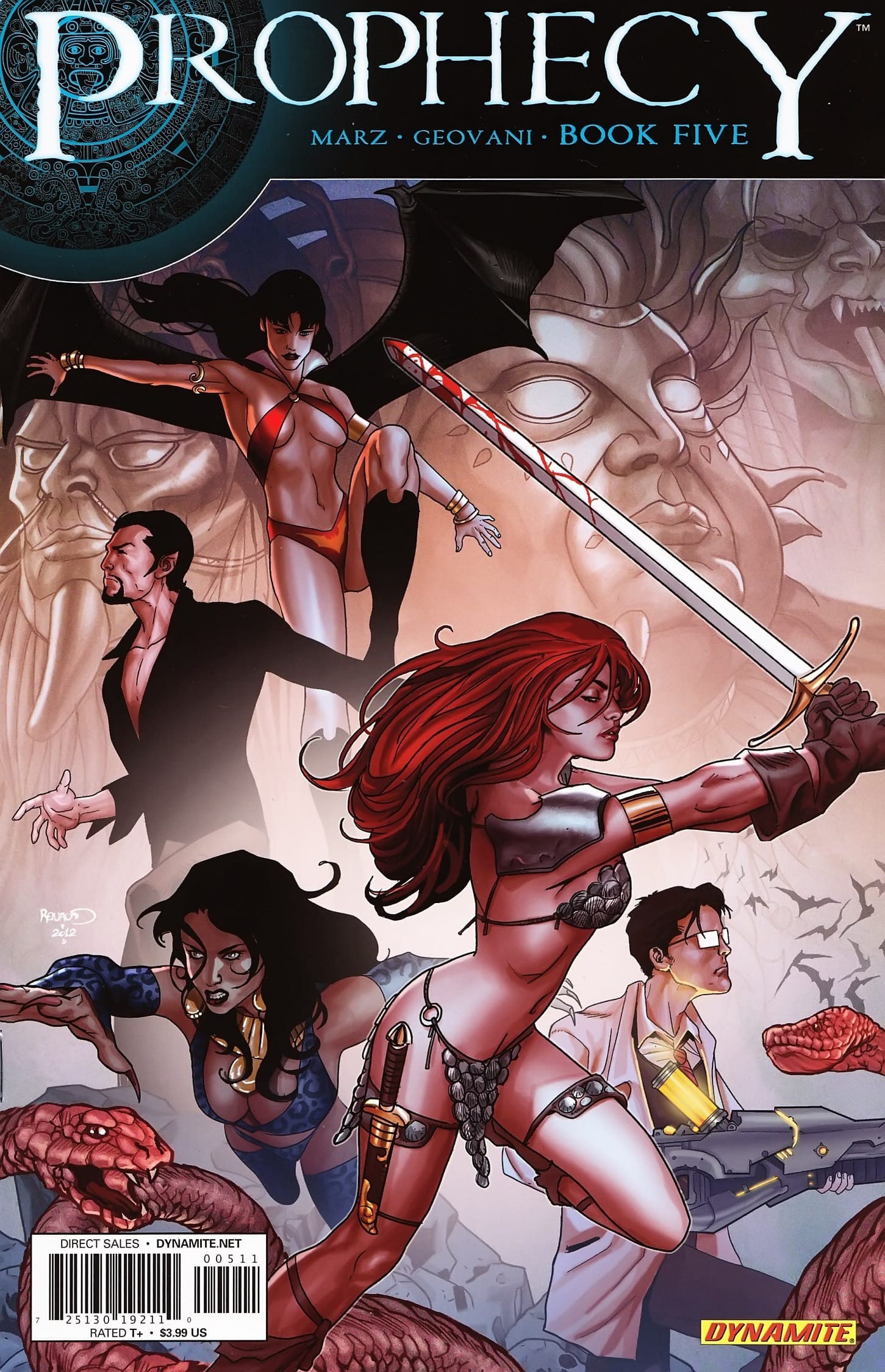 Dynamite Entertainment COMIC BOOK Prophecy #5 - CVR A (VF)