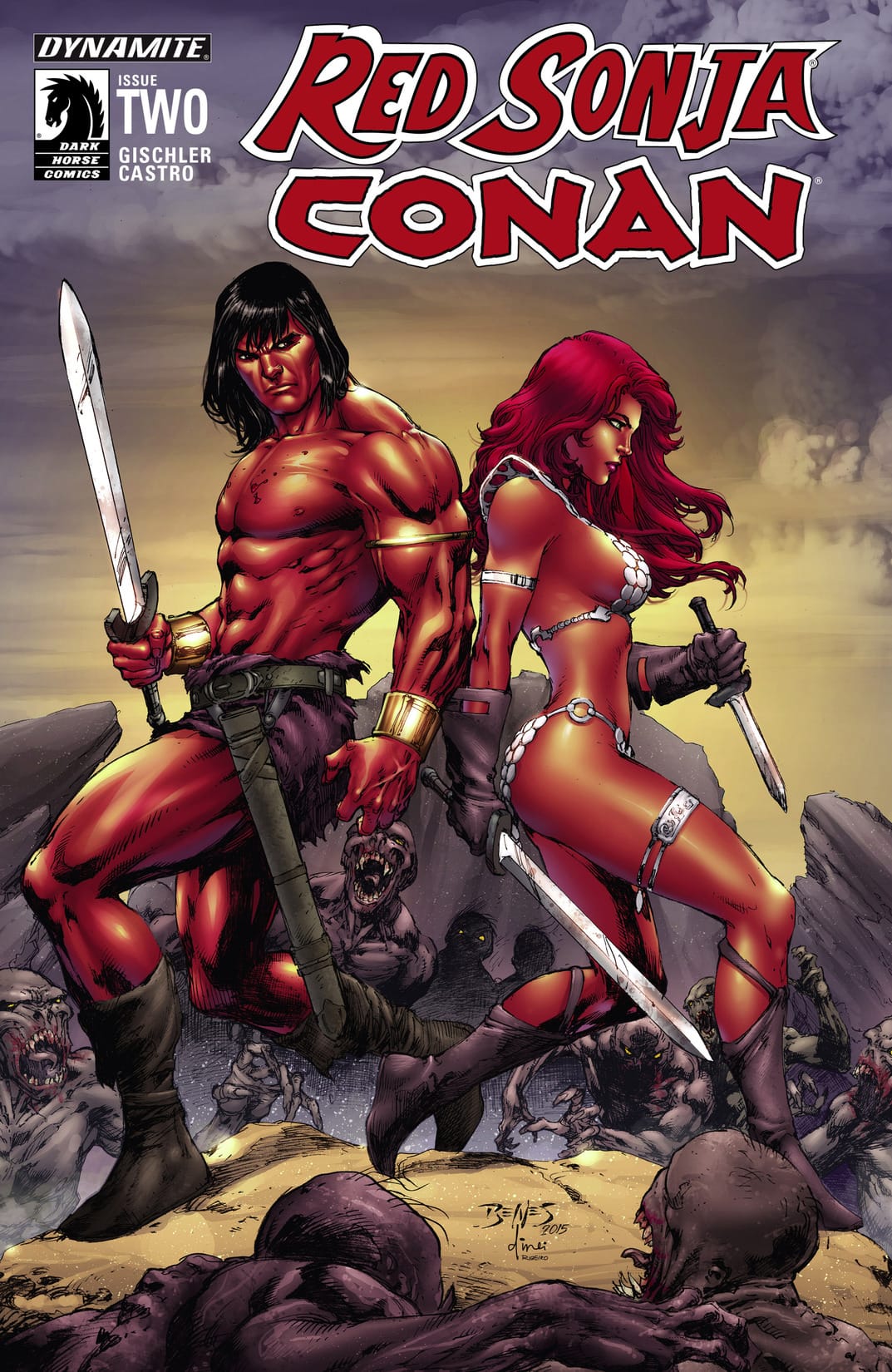 Dynamite Entertainment COMIC BOOK Red Sonja/Conan #2 - CVR A (VF)