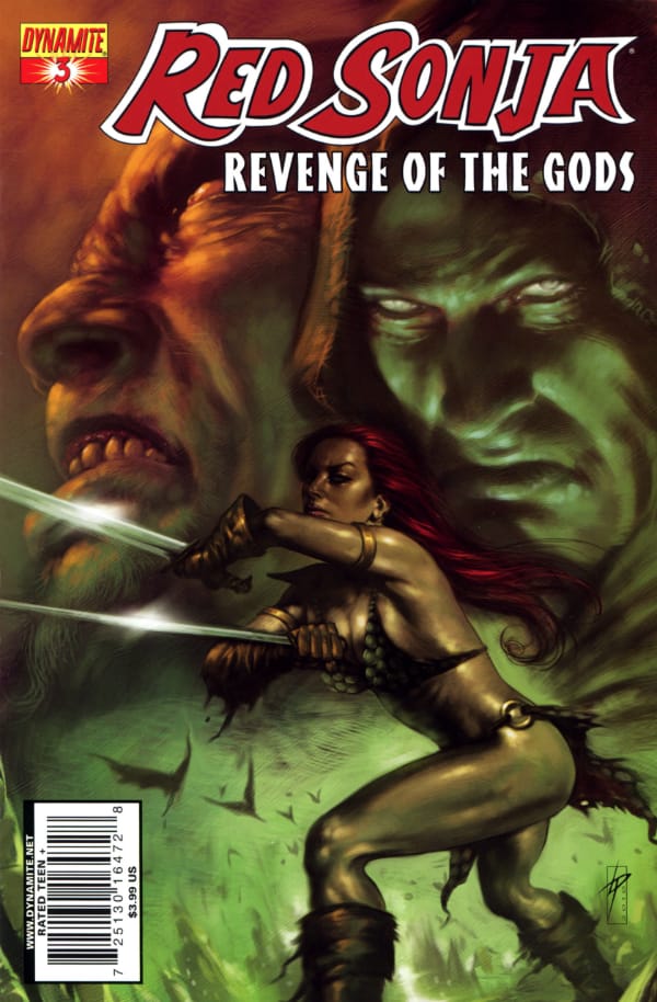 Dynamite Entertainment COMIC BOOK Red Sonja: Revenge of the Gods #3 - CVR A (VF)