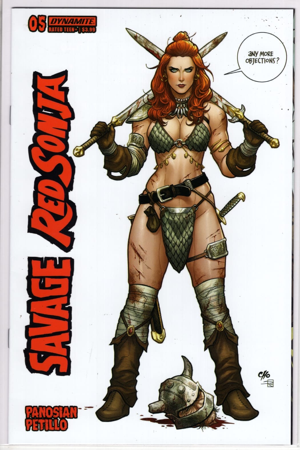 Dynamite Entertainment COMIC BOOK Savage Red Sonja #5 - CVR B