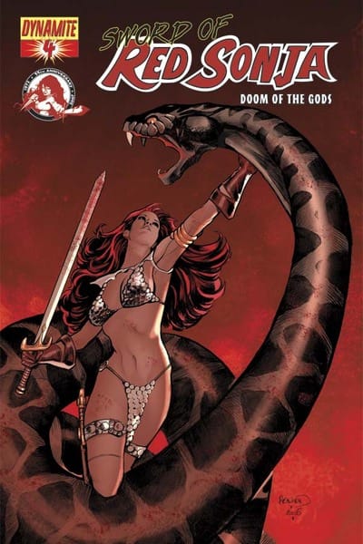 Dynamite Entertainment COMIC BOOK Sword of Red Sonja: Doom of the Gods #4 - CVR A (VF)