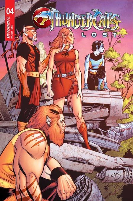 DYNAMITE Entertainment COMIC BOOK THUNDERCATS LOST #4 CVR B CLAYTON HENRY VAR