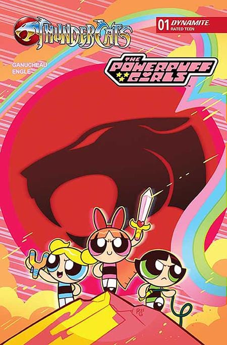 DYNAMITE Entertainment COMIC BOOK THUNDERCATS POWERPUFF GIRLS #1 CVR A PAULINA GANUCHEAU