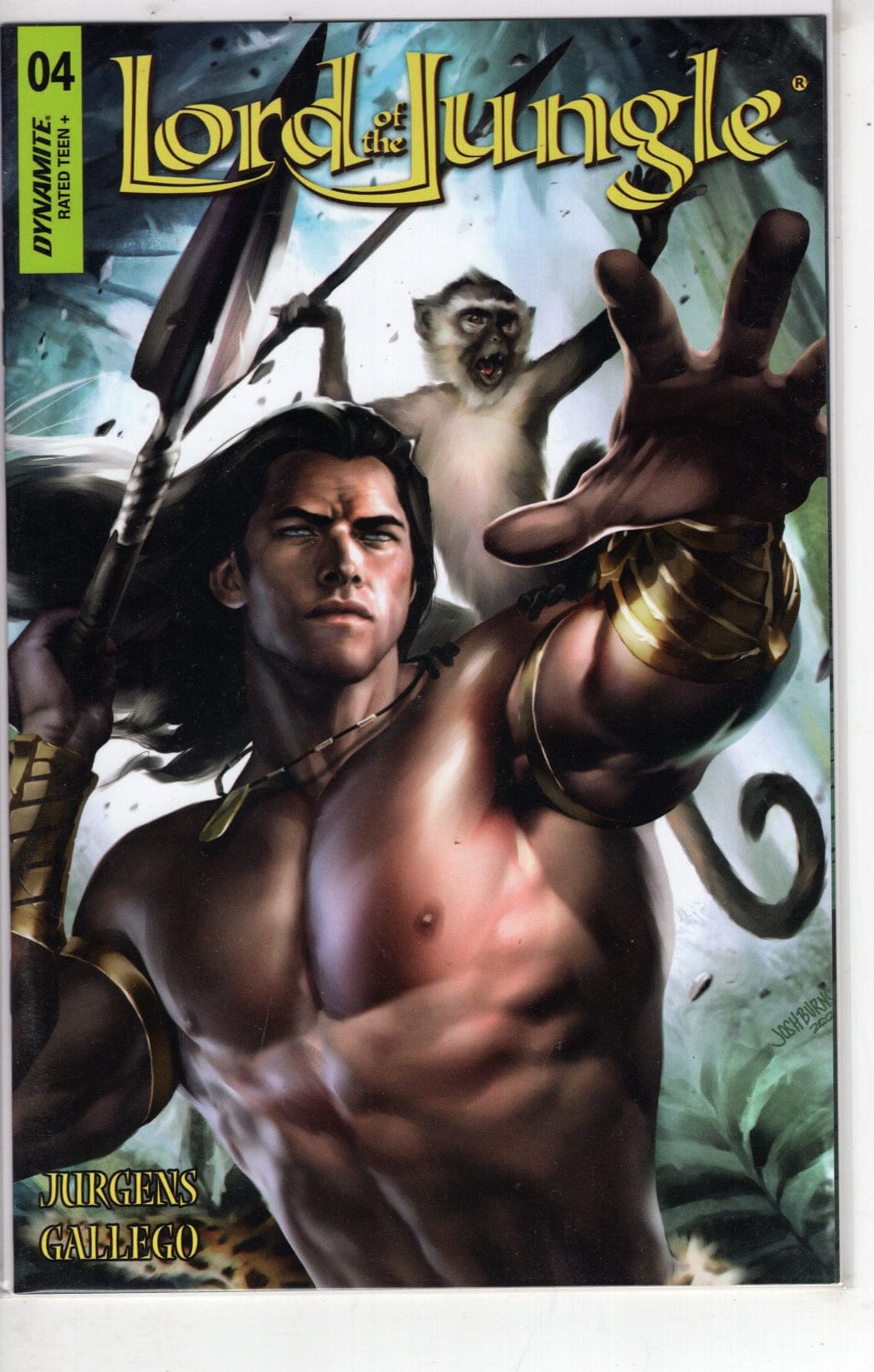 Dynamite Entertainment Comics Lord of the Jungle #4 CVR C [VF/NM]