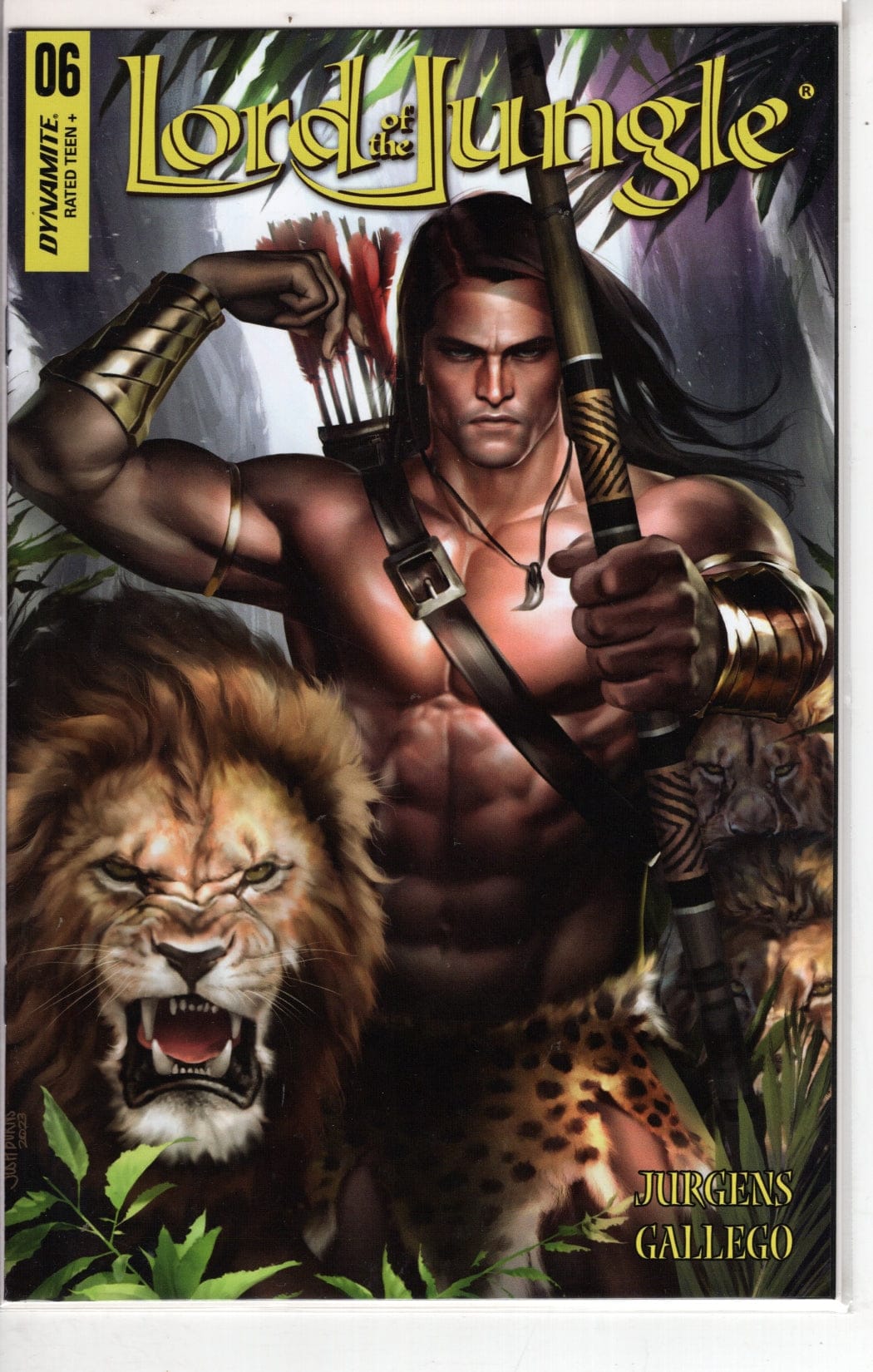 Dynamite Entertainment Comics Lord of the Jungle #6 CVR C [VF/NM]