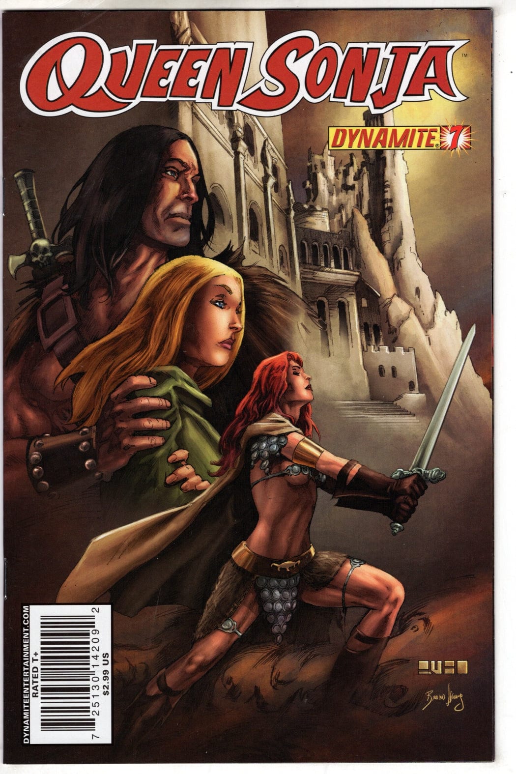 Dynamite Entertainment Comics Queen Sonja #7