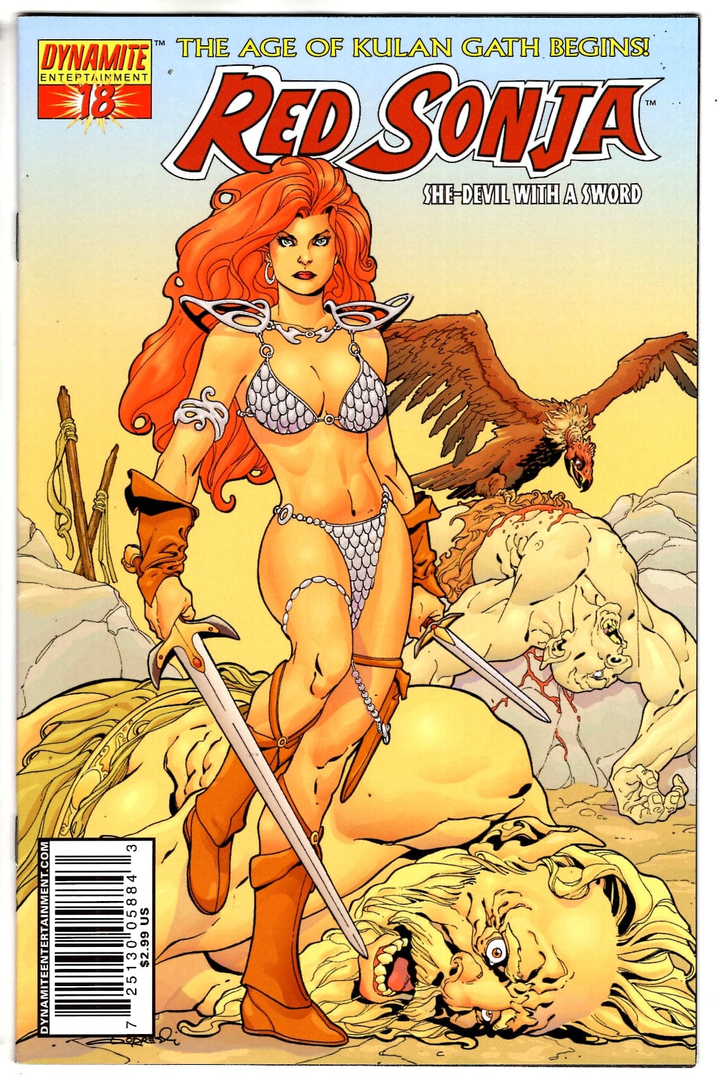 Dynamite Entertainment Comics Red Sonja #18 CVR B  [VF]