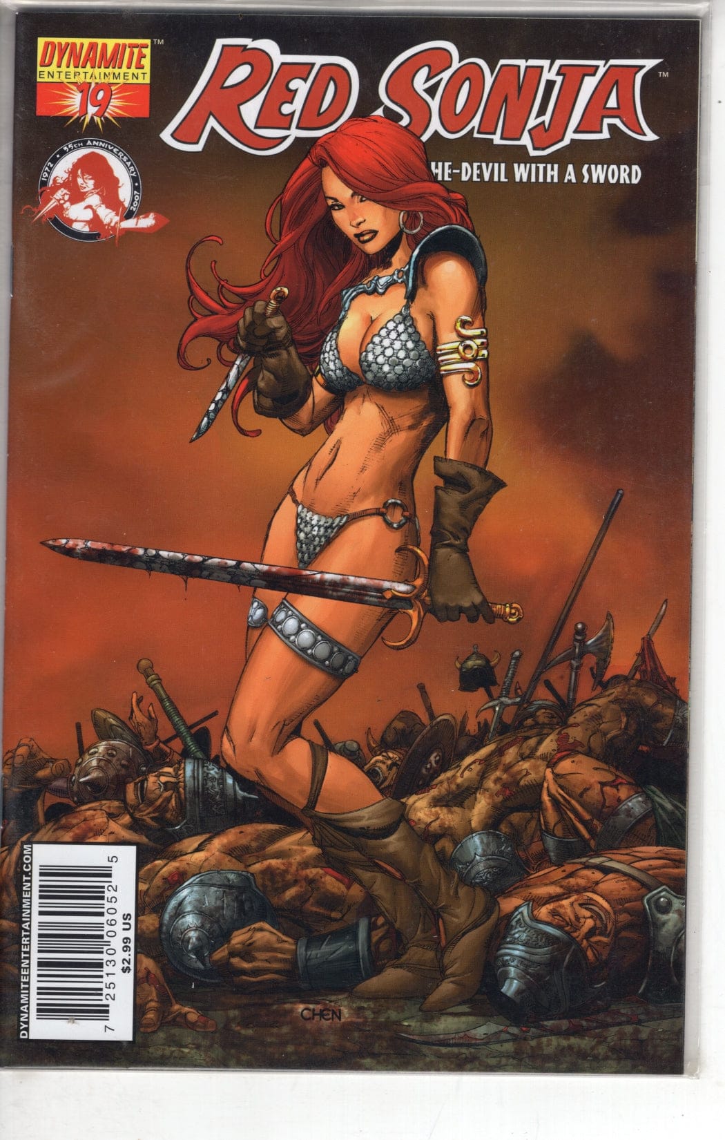 Dynamite Entertainment Comics Red Sonja #19 [VF/NM]