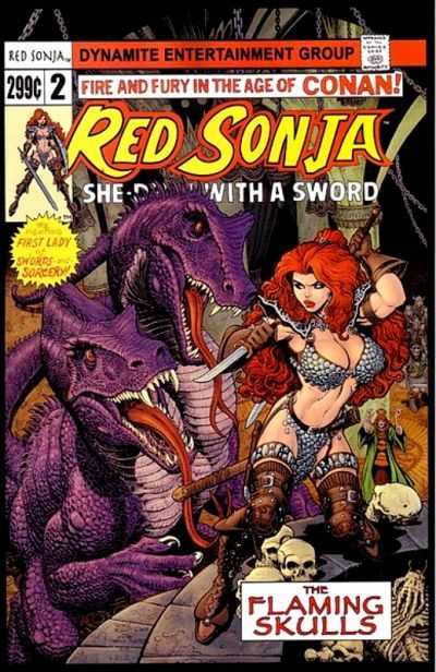 Dynamite Entertainment Comics Red Sonja #2 CVR B [VF/NM]