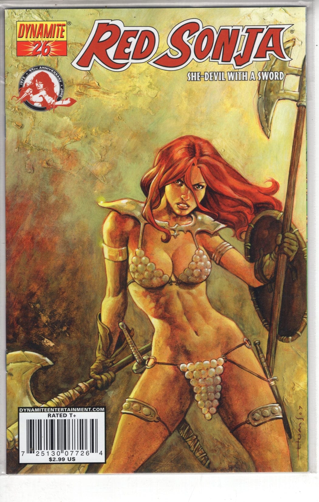 Dynamite Entertainment Comics Red Sonja #26 [VF/NM]