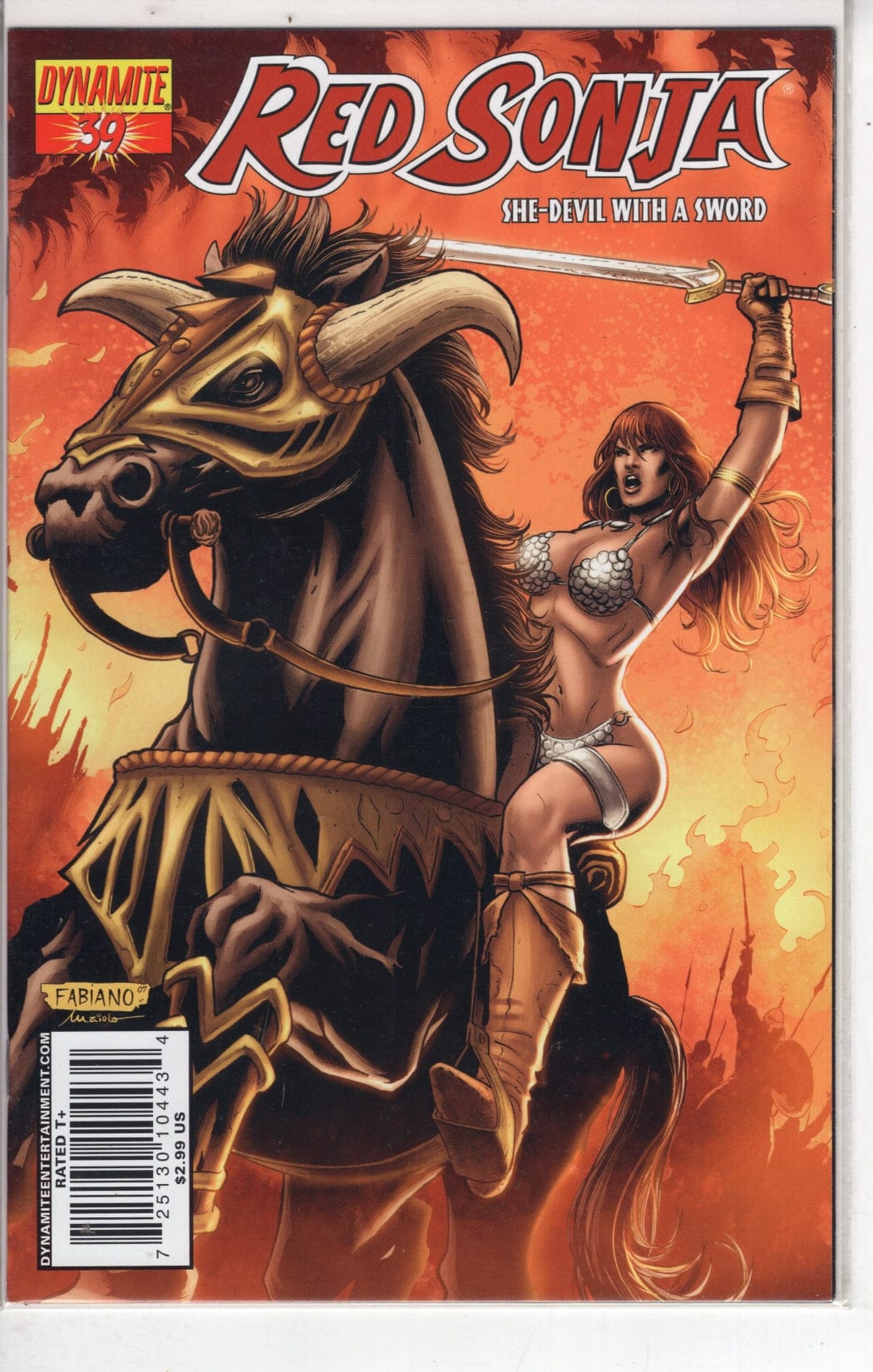 Dynamite Entertainment Comics Red Sonja #39 [VF/NM]