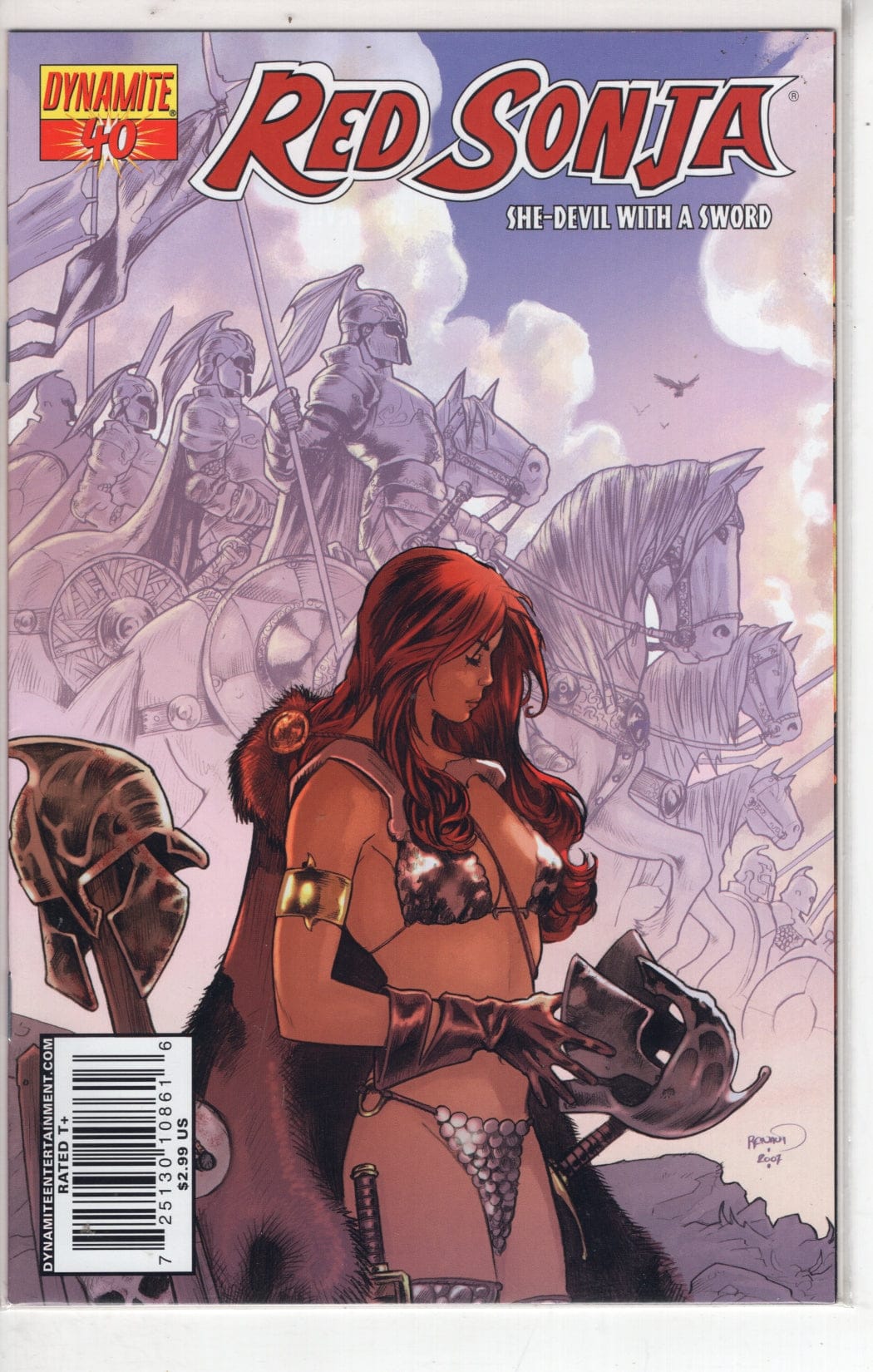 Dynamite Entertainment Comics Red Sonja #40 CVR C [VF/NM]