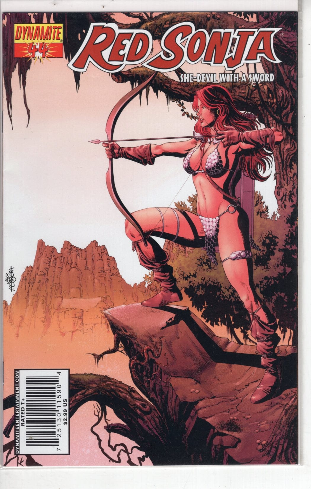 Dynamite Entertainment Comics Red Sonja #44 CVR C [VF/NM]