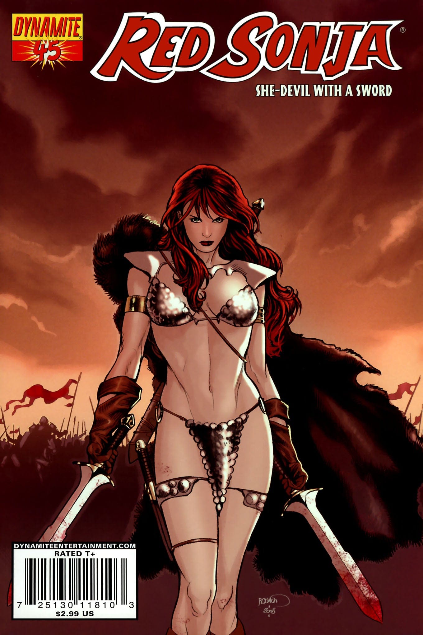 Dynamite Entertainment Comics Red Sonja #45 [VF/NM]