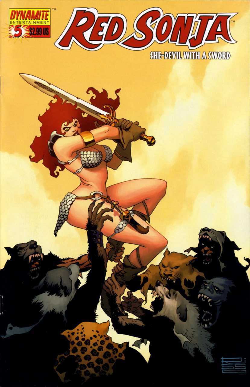 Dynamite Entertainment Comics Red Sonja #5 CVR B [VF/NM]