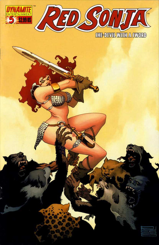 Dynamite Entertainment Comics Red Sonja #5 CVR B [VF/NM]
