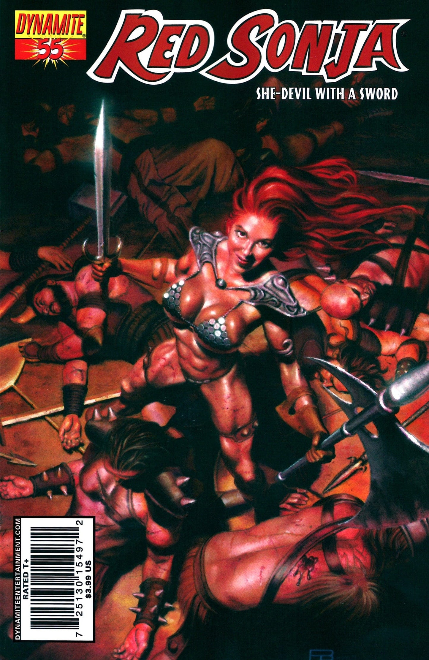 Dynamite Entertainment Comics Red Sonja #55 [VF/NM]