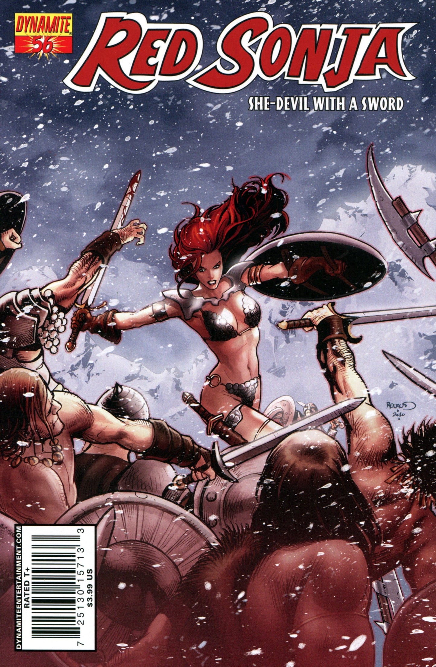 Dynamite Entertainment Comics Red Sonja #56 [VF/NM]