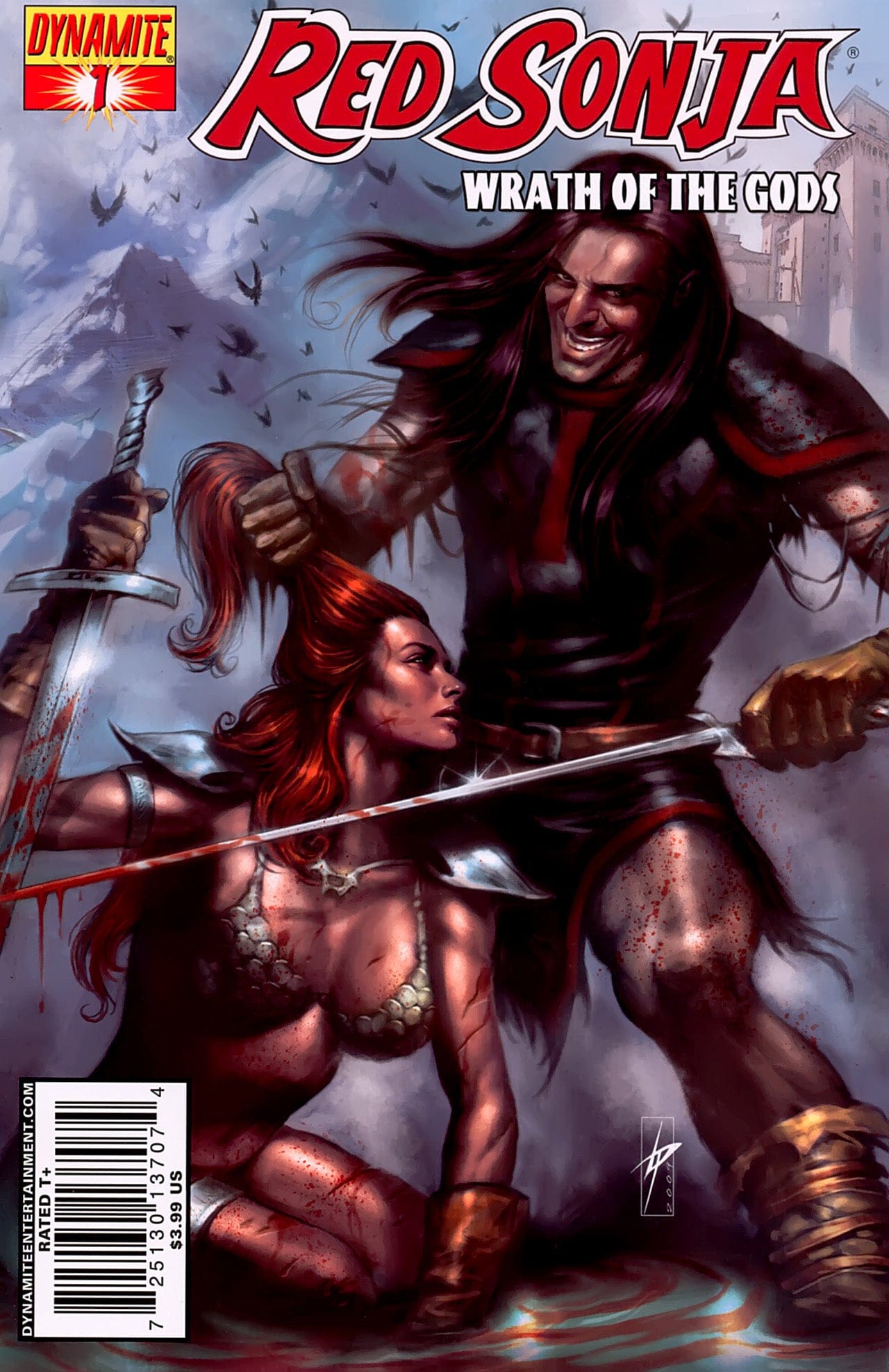 Dynamite Entertainment Comics Red Sonja: Wrath of the Gods #1 [VF]