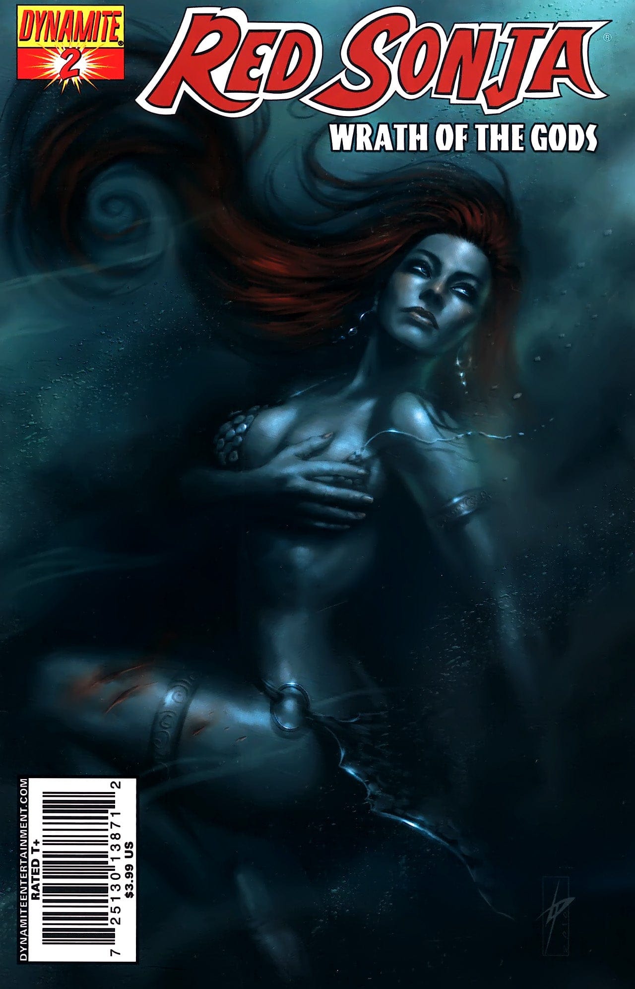 Dynamite Entertainment Comics Red Sonja: Wrath of the Gods #2 [VF]