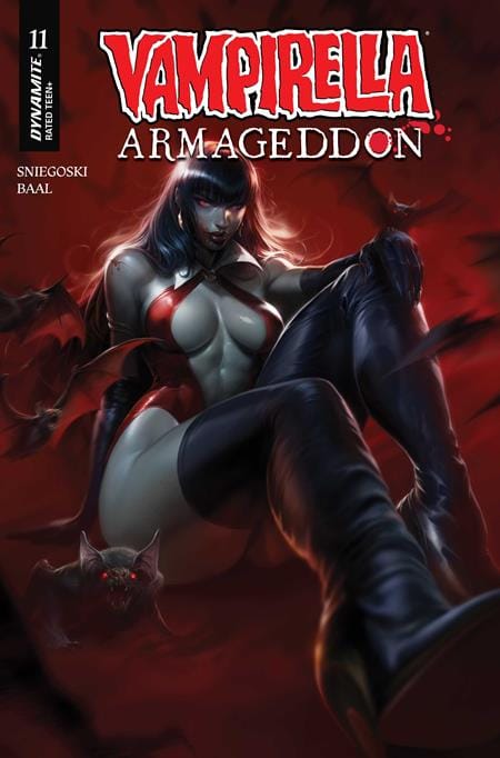 DYNAMITE Entertainment NEW NEXT WEEK VAMPIRELLA ARMAGEDDON #11 CVR A FRANCESCO MATTINA (VF/NM)