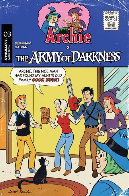 DYNAMITE Entertainment NEW THIS WEEK ARCHIE X ARMY OF DARKNESS #3 CVR B BILL GALVAN VAR (VF/NM)