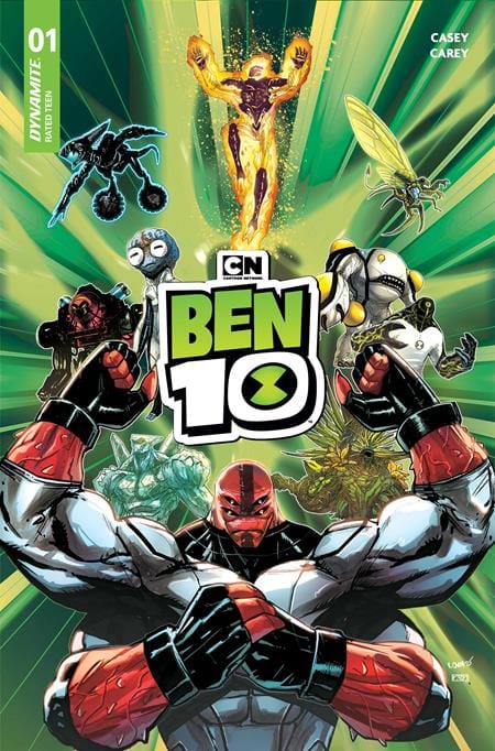 DYNAMITE Entertainment NEW THIS WEEK BEN 10 #1 CVR A ROBERT CAREY (VF/NM)
