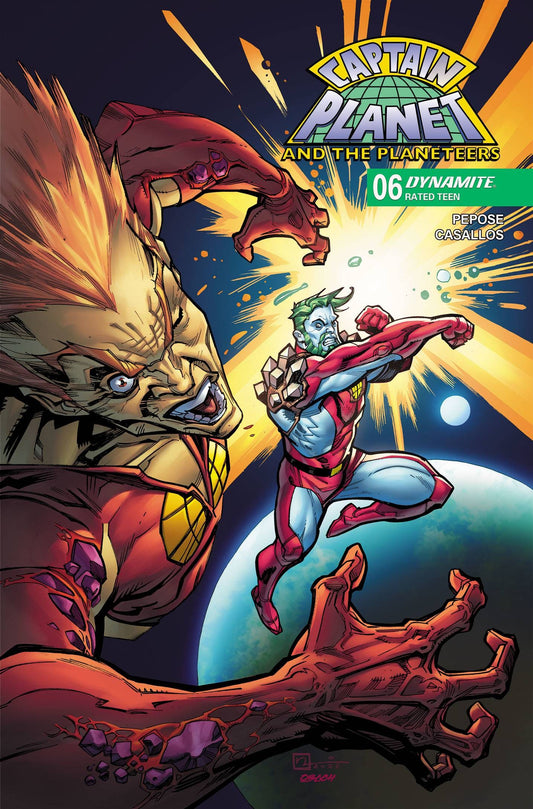 Dynamite Entertainment NEW THIS WEEK CAPTAIN PLANET #6 CVR A CHAD HARDIN