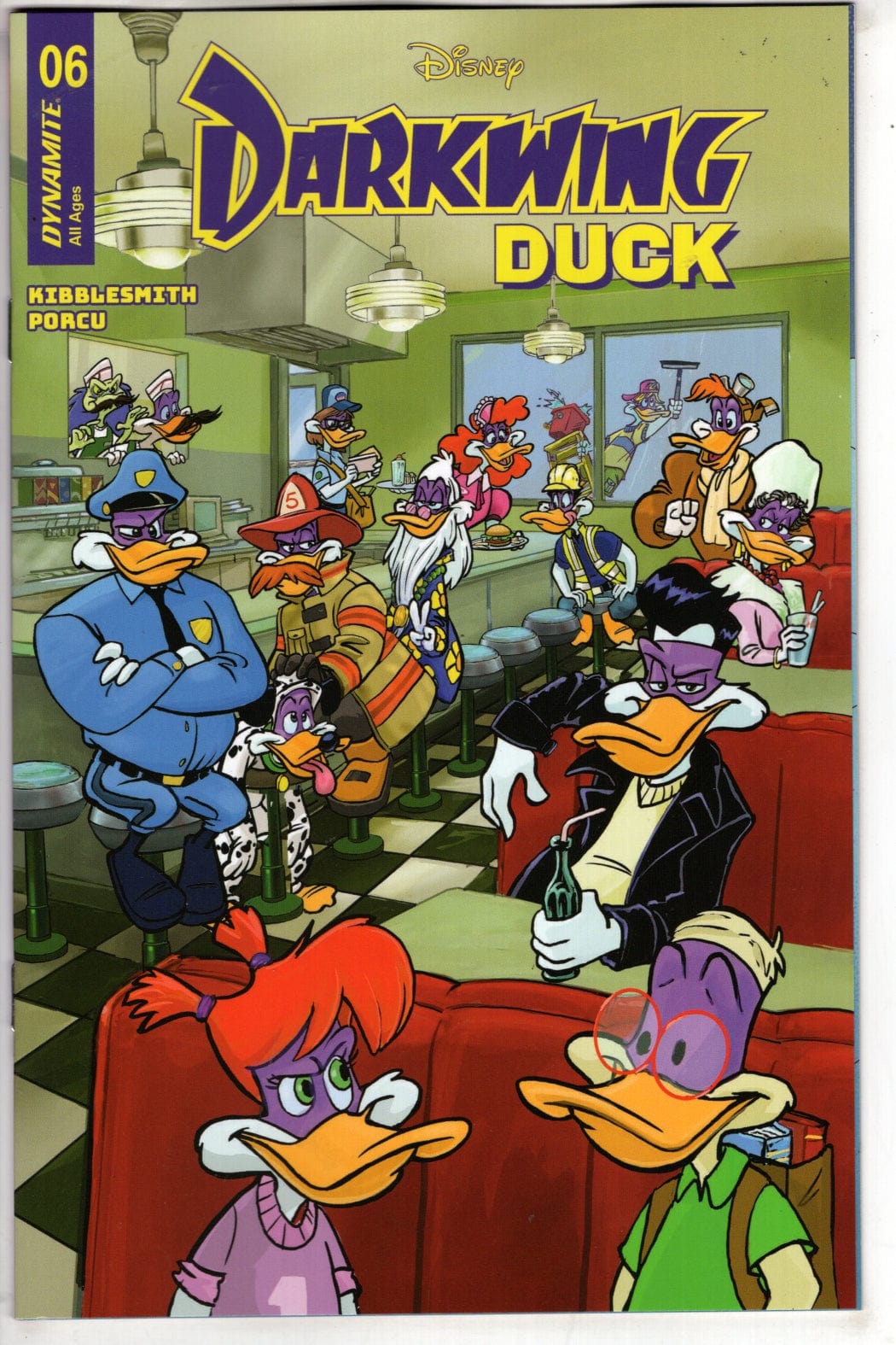 Dynamite Entertainment NEW THIS WEEK DARKWING DUCK #6 CVR A TAD STONES