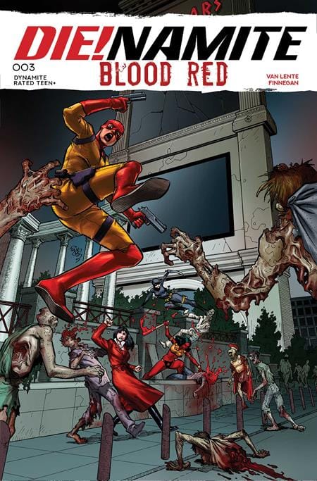 DYNAMITE Entertainment NEW THIS WEEK DIENAMITE BLOOD RED #3 CVR A EJ SU