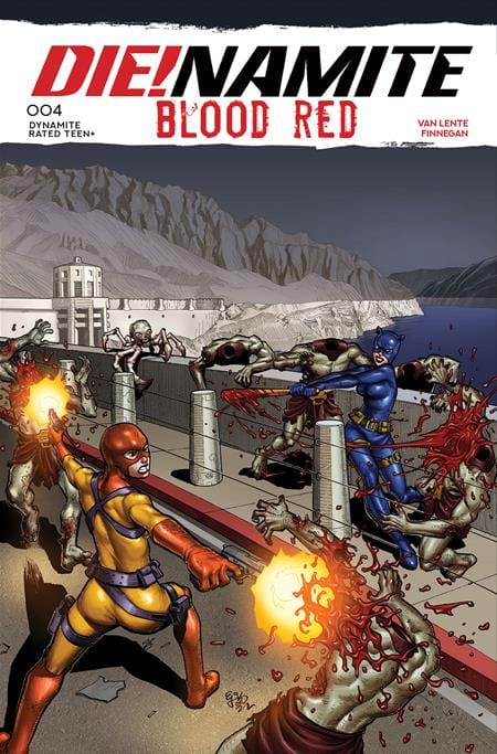 DYNAMITE Entertainment NEW THIS WEEK DIENAMITE BLOOD RED #4 CVR A EJ SU (VF/NM)