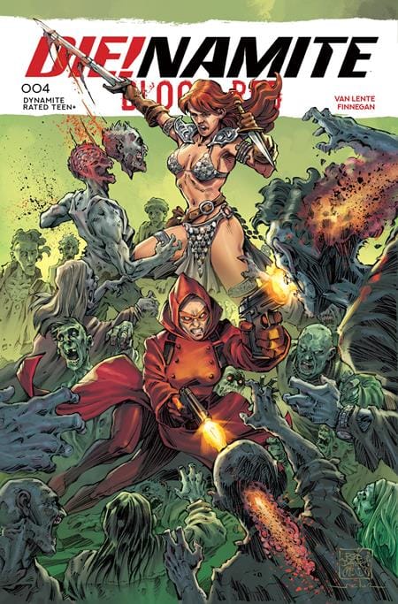 DYNAMITE Entertainment NEW THIS WEEK DIENAMITE BLOOD RED #4 CVR B ROBERTO MELI VAR (VF/NM)