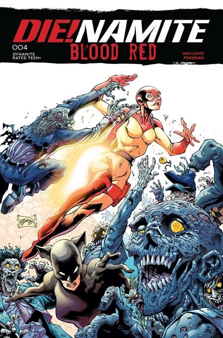 DYNAMITE Entertainment NEW THIS WEEK DIENAMITE BLOOD RED #4 CVR D WILL ROBSON VAR (VF/NM)