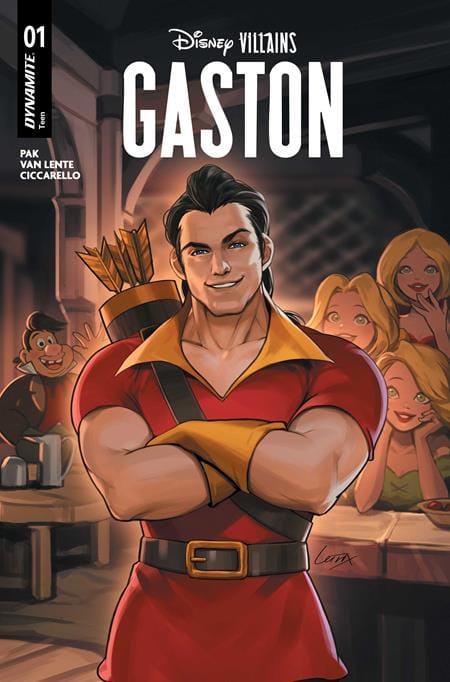 DYNAMITE Entertainment NEW THIS WEEK DISNEY VILLAINS GASTON #1 CVR A LEIRIX LI (VF/NM)