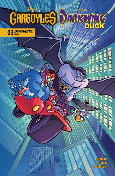 DYNAMITE Entertainment NEW THIS WEEK GARGOYLES DARKWING DUCK #3 CVR A TAD STONES (VF/NM)