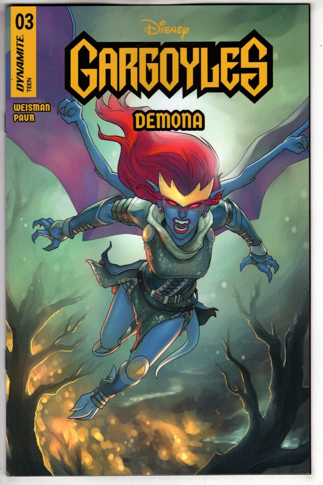 DYNAMITE Entertainment NEW THIS WEEK GARGOYLES DEMONA #3 CVR A MEGHAN HETRICK