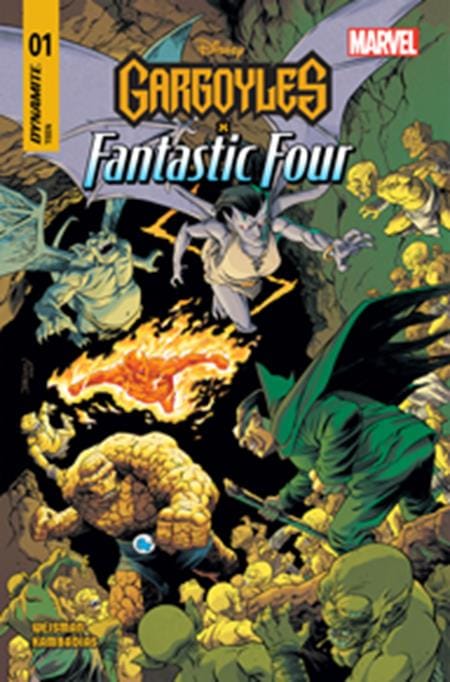 Dynamite Entertainment NEW THIS WEEK GARGOYLES X FANTASTIC FOUR #1 CVR B DECLAN SHALVEY VAR [VF/NM]