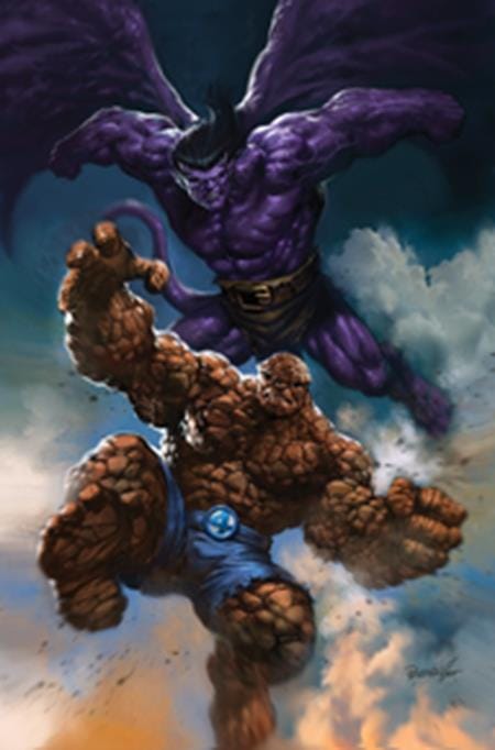 Dynamite Entertainment NEW THIS WEEK GARGOYLES X FANTASTIC FOUR #1 CVR G INC 1:15 LUCIO PARRILLO VIRGIN VAR [VF/NM]