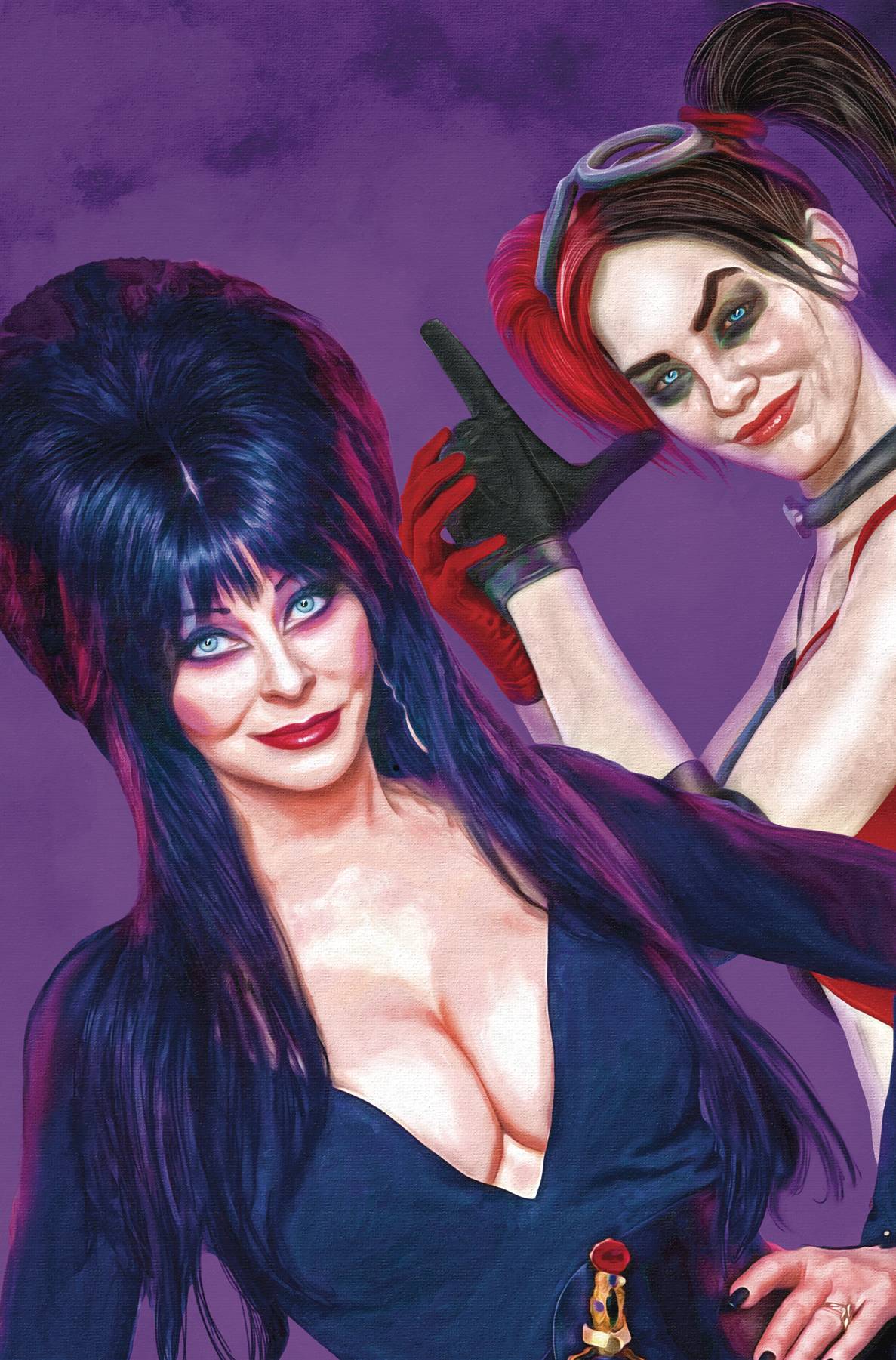 Dynamite Entertainment NEW THIS WEEK HARLEY QUINN X ELVIRA #1 CVR S INC 1:20 MARK SPEARS VIRGIN VAR
