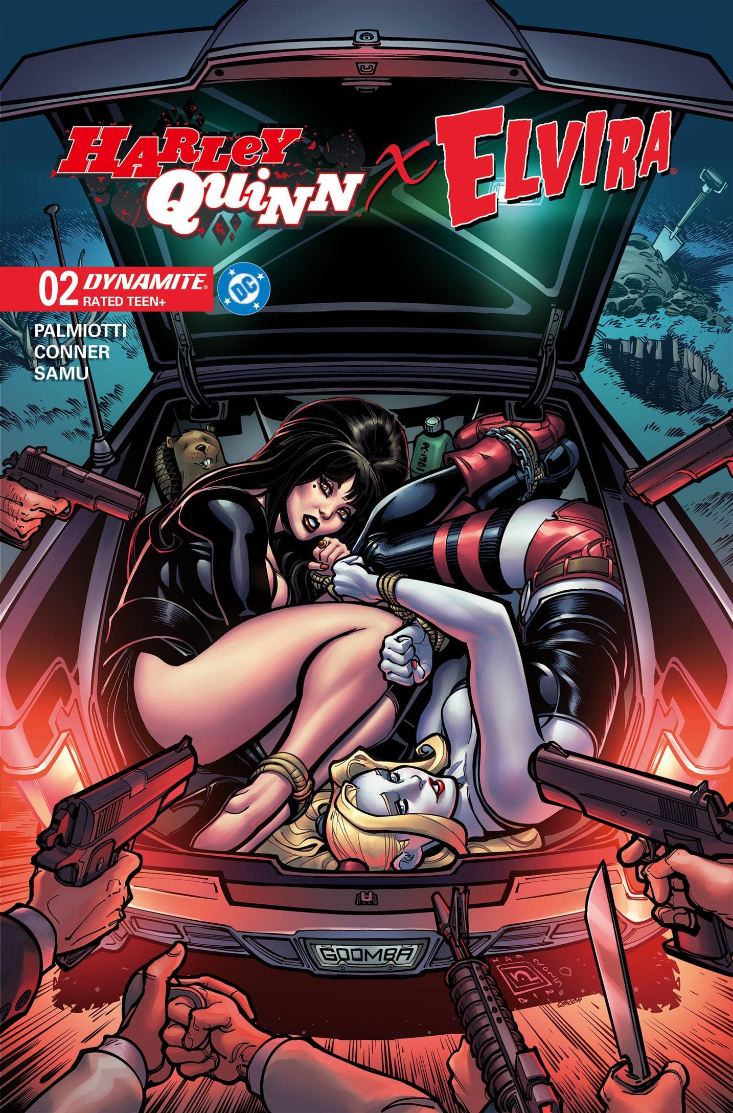Dynamite Entertainment NEW THIS WEEK HARLEY QUINN X ELVIRA #2 CVR B CHAD HARDIN VAR [VF/NM]