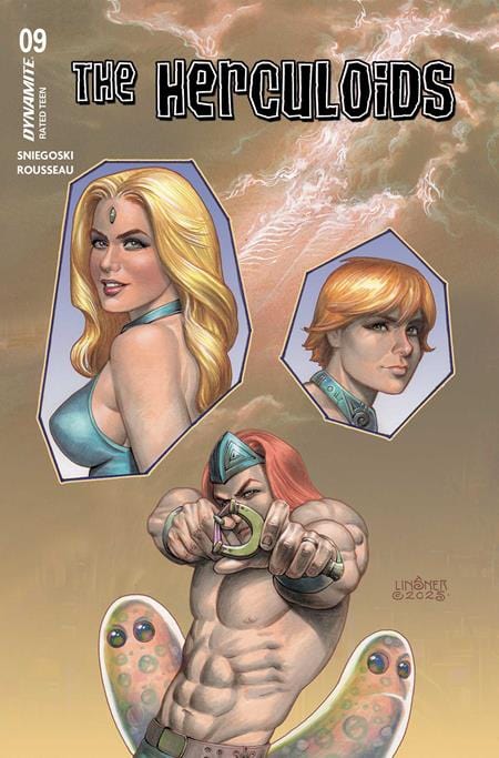 Dynamite Entertainment NEW THIS WEEK HERCULOIDS #9 CVR B JOSEPH MICHAEL LINSNER VAR